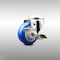 Service Caster 3 Inch 316SS Blue Polyurethane Wheel Swivel Bolt Hole Caster with Brake SCC SCC-SS316BH20S314-PPUB-BLUE-TLB - alternate 1